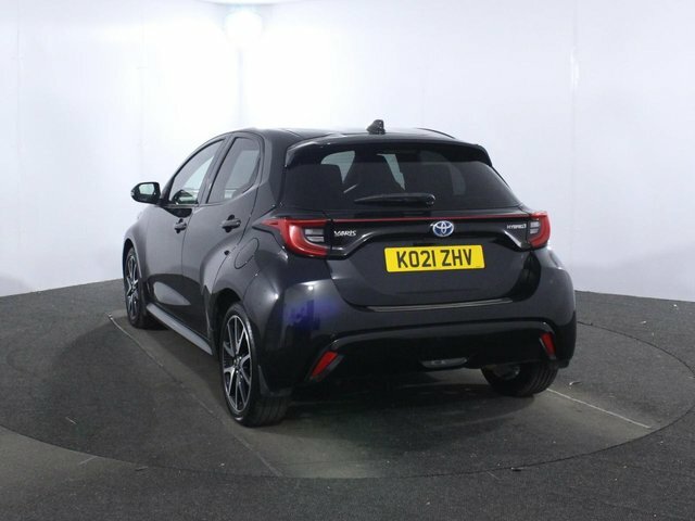 Toyota Yaris 1.5 Vvt-h Dynamic Hatchback Hybrid E-cv KO21ZHV Black #5