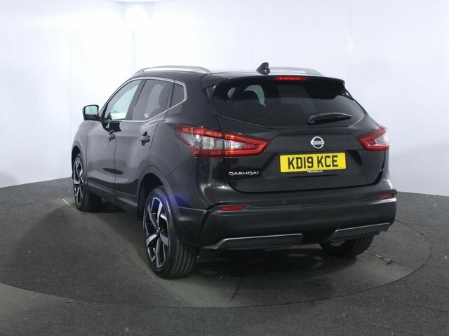 Nissan Qashqai 1.3 Dig-t Tekna Suv Euro 6 Ss KD19KCE Black #5