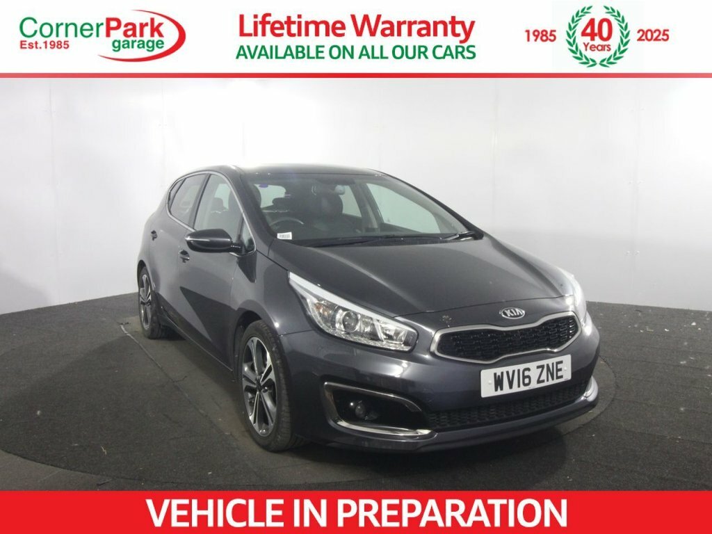 Kia Ceed 1.6 Crdi 4 Hatchback Dct Euro 6 Ss Silver