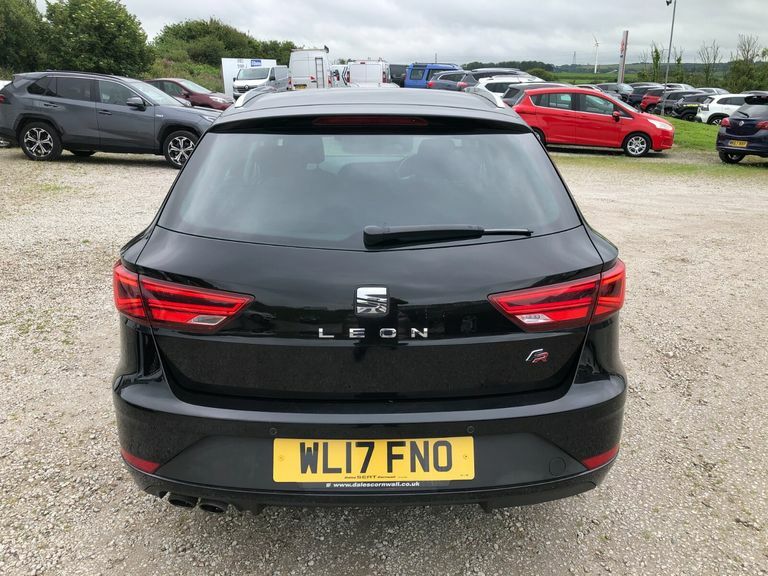 Seat Leon 1.4 Ecotsi 150 Fr Technology Estate WL17FNO Black #5
