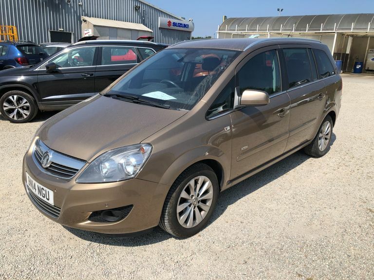 Vauxhall Zafira Tourer 1.8I Design 7 Seater Brown #2