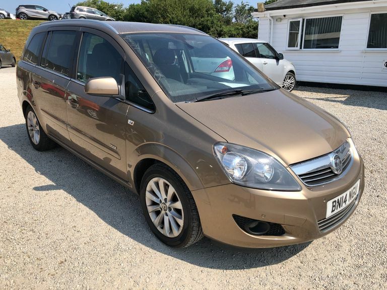 Vauxhall Zafira Tourer 1.8I Design 7 Seater Brown