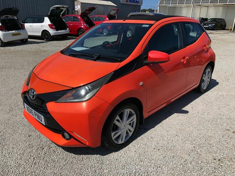 Toyota Aygo 1.0 Vvt-i X-pression Full Length Fab Orange #2