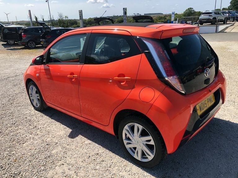 Toyota Aygo 1.0 Vvt-i X-pression Full Length Fab Orange #4