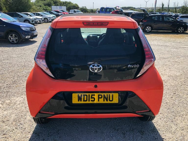 Toyota Aygo 1.0 Vvt-i X-pression Full Length Fab Orange #6