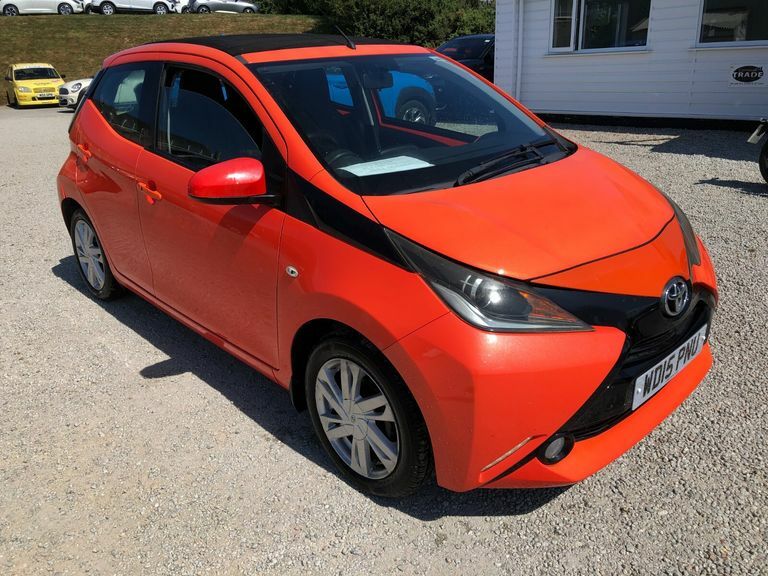 Toyota Aygo 1.0 Vvt-i X-pression Full Length Fab Orange