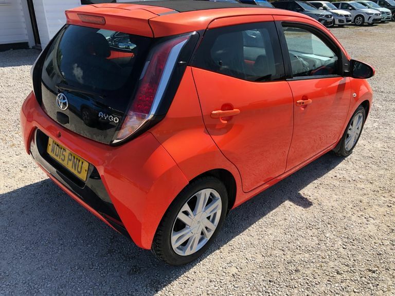 Toyota Aygo 1.0 Vvt-i X-pression Full Length Fab Orange #3