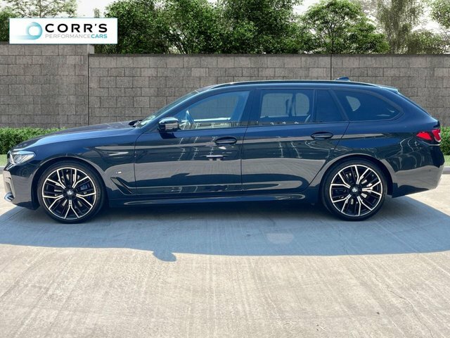 BMW 5 Series 3.0 530D Mht M Sport Touring Hybrid Ste Black #5