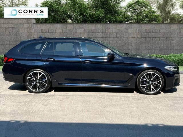 BMW 5 Series 3.0 530D Mht M Sport Touring Hybrid Ste Black #2