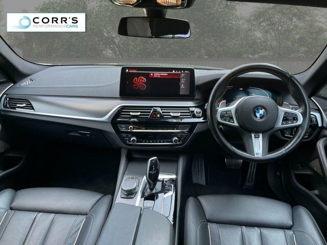 BMW 5 Series 2.0 530E 12Kwh M Sport Saloon Plug-in H Blue #14