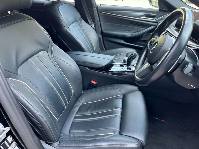 BMW 5 Series 2.0 530E 12Kwh M Sport Saloon Plug-in H Blue #13