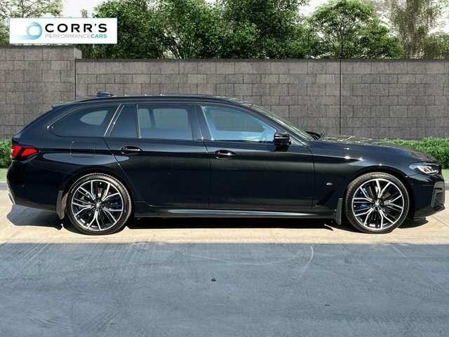 BMW 5 Series 3.0 530D Mht M Sport Touring Hybrid Ste Black #2