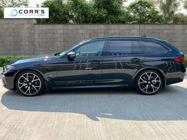 BMW 5 Series 3.0 530D Mht M Sport Touring Hybrid Ste Black #5