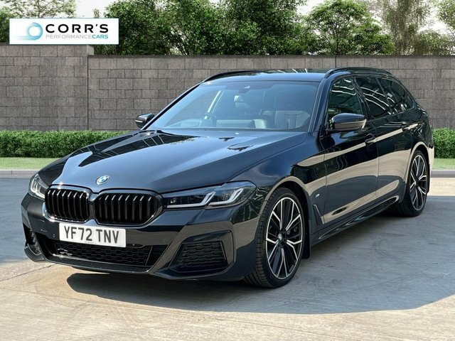 BMW 5 Series 3.0 530D Mht M Sport Touring Hybrid Ste Black #6