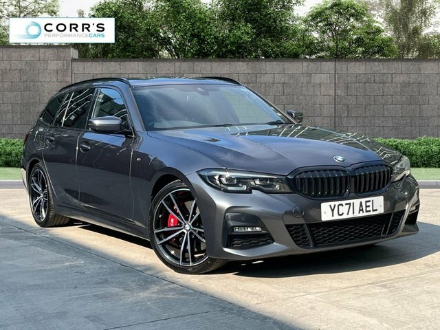 BMW 3 Series 2.0 320D Mht M Sport Touring Hybrid Aut Grey
