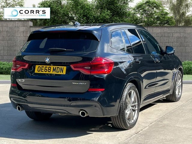 BMW X3 2.0 20D M Sport Suv Xdrive Euro 6 Black #3