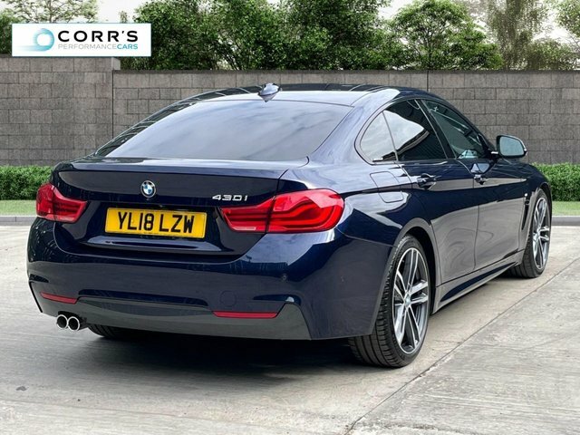 BMW 4 Series Gran Coupe 2.0 430I M Sport Hatchback Euro 6 Blue #3