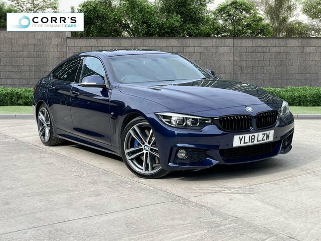 BMW 4 Series Gran Coupe 2.0 430I M Sport Hatchback Euro 6 Blue