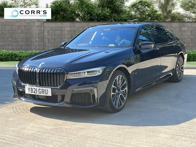 BMW 7 Series 3.0 740Ld Mht M Sport Saloon Hybrid Aut Black #6