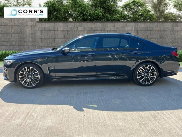 BMW 7 Series 3.0 740Ld Mht M Sport Saloon Hybrid Aut Black #5