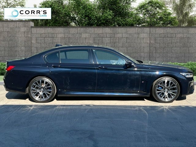 BMW 7 Series 3.0 740Ld Mht M Sport Saloon Hybrid Aut Black #2