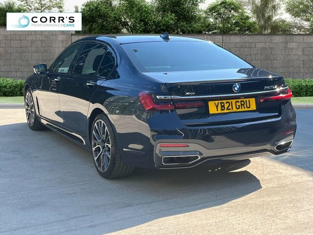 BMW 7 Series 3.0 740Ld Mht M Sport Saloon Hybrid Aut Black #4
