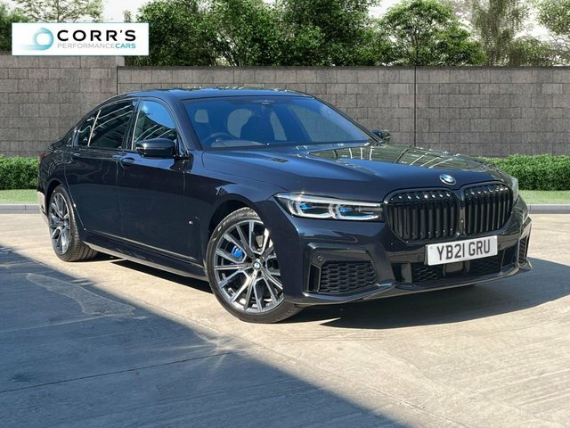 BMW 7 Series 3.0 740Ld Mht M Sport Saloon Hybrid Aut Black