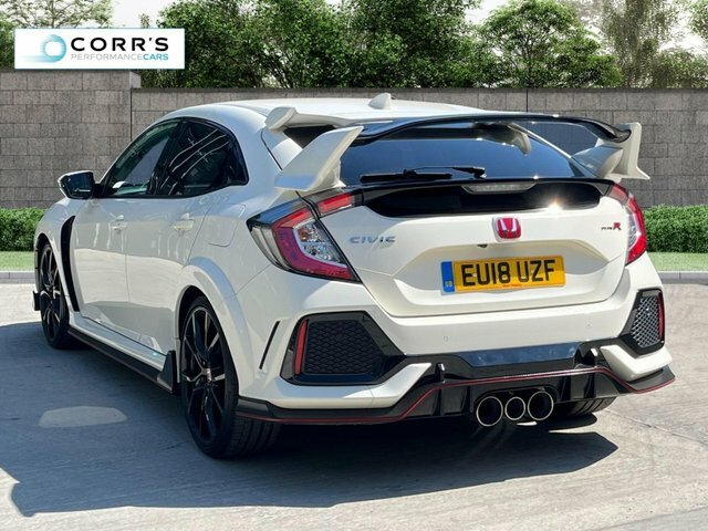 Honda Civic 2.0 I-vtec Type R Gt Hatchback E White #4