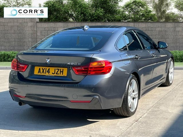 BMW 4 Series Gran Coupe 2.0 420D M Sport Hatchback Euro 6 Grey #3