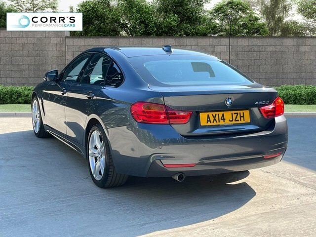 BMW 4 Series Gran Coupe 2.0 420D M Sport Hatchback Euro 6 Grey #4