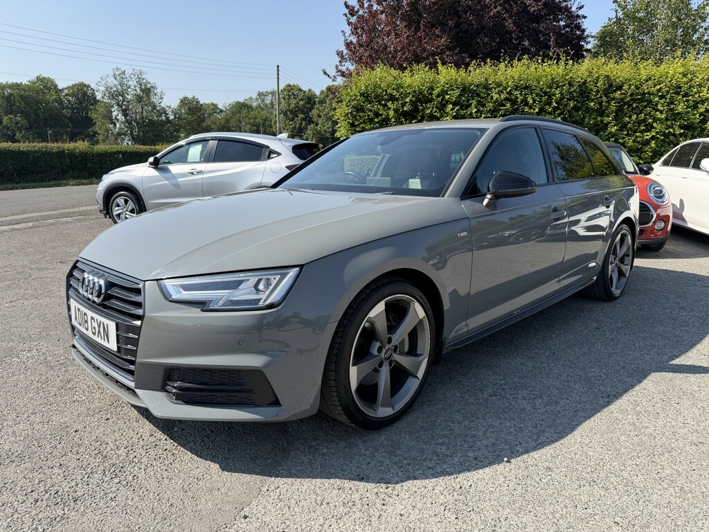 Audi A4 Avant Estate 2.0 Tdi Black Edition 2018 Grey #3