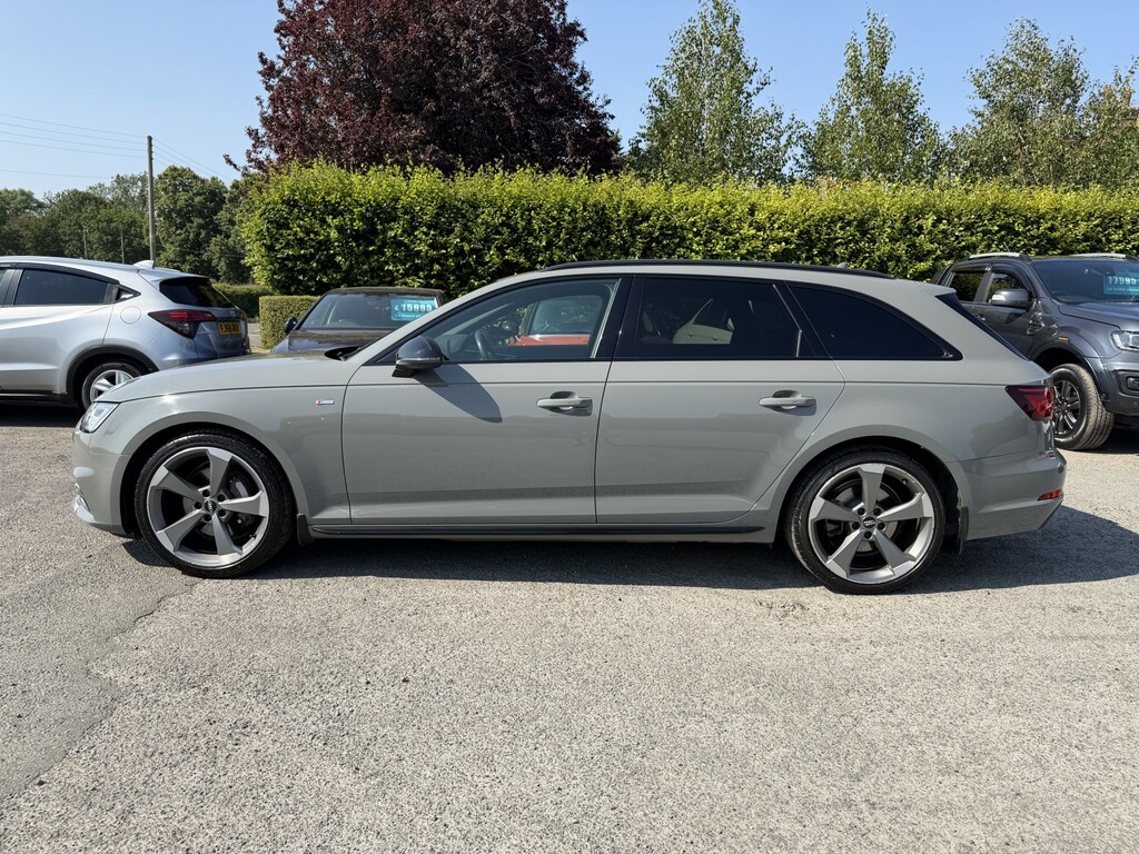 Audi A4 Avant Estate 2.0 Tdi Black Edition 2018 Grey #4