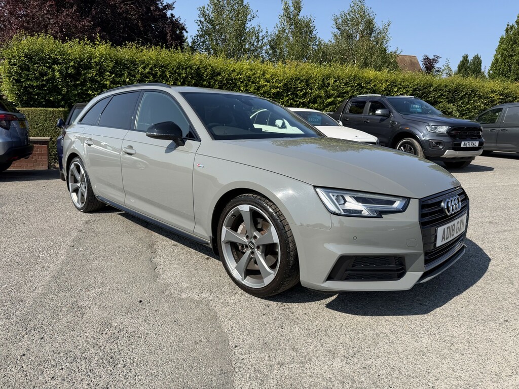 Audi A4 Avant Estate 2.0 Tdi Black Edition 2018 Grey