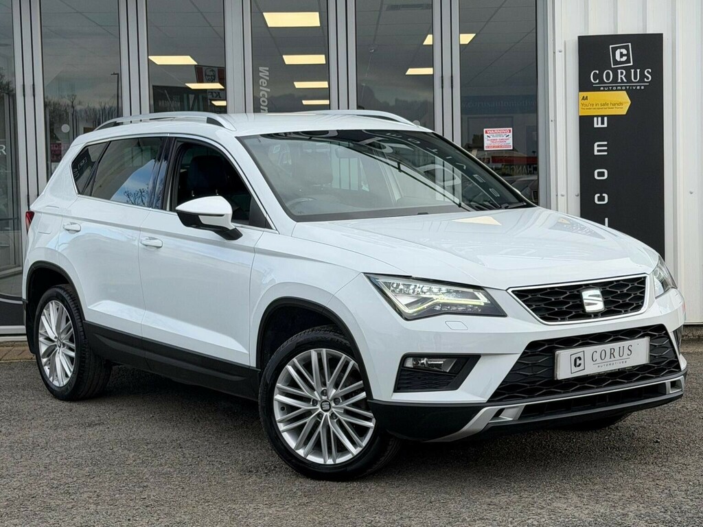 Seat Ateca Suv 1.4 Ecotsi Xcellence Dsg Euro 6 Ss 201 BF17ZKU White #3