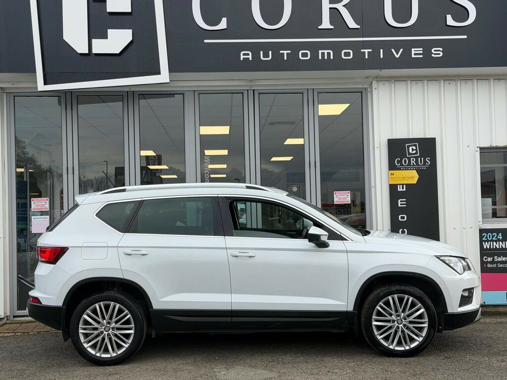 Seat Ateca Suv 1.4 Ecotsi Xcellence Dsg Euro 6 Ss 201 BF17ZKU White #6
