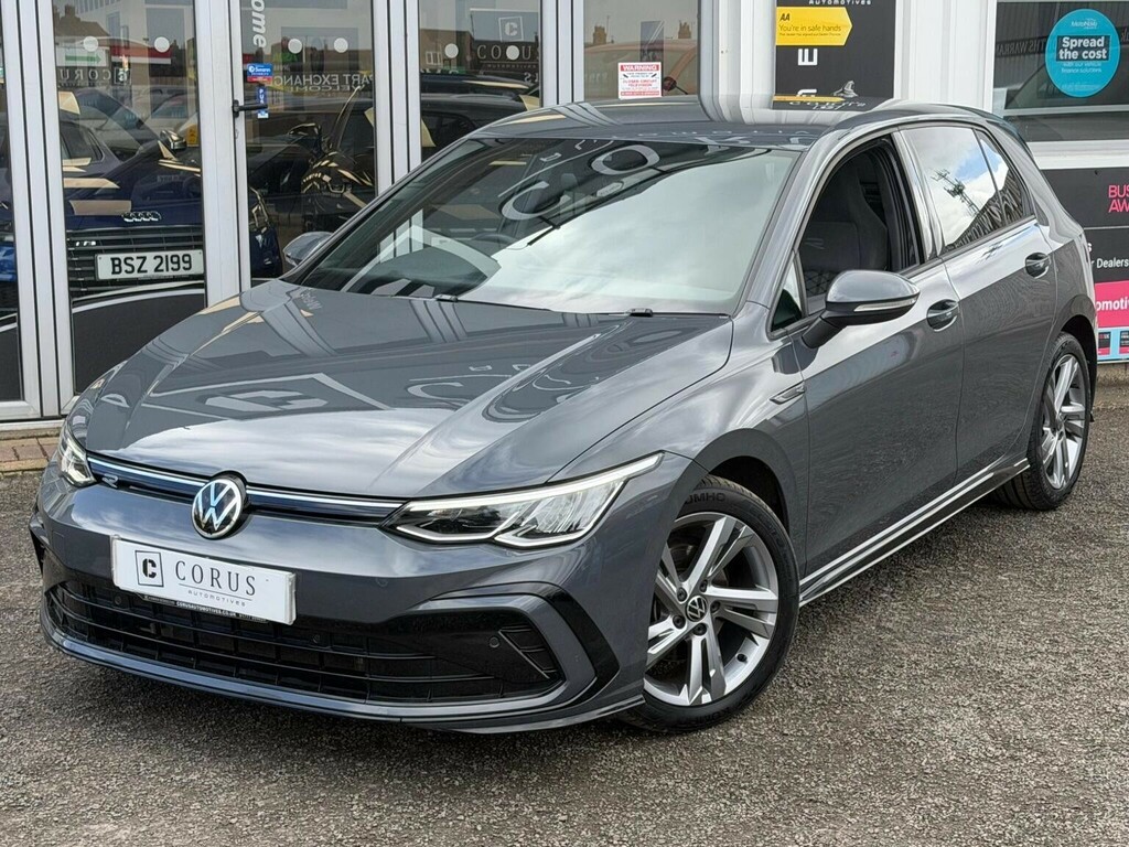 Volkswagen Golf Hatchback 2.0 Tdi R-line Dsg Euro 6 Ss 202 Grey #2