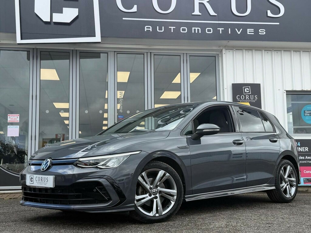 Volkswagen Golf Hatchback 2.0 Tdi R-line Dsg Euro 6 Ss 202 Grey