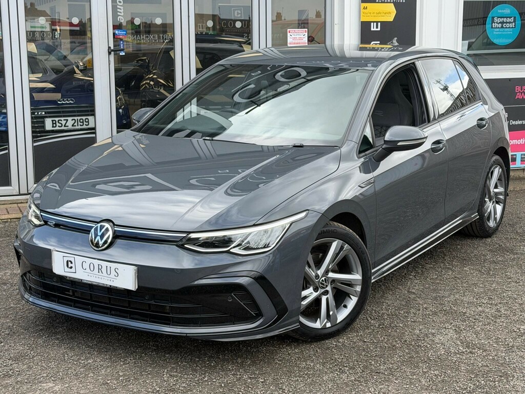 Volkswagen Golf Hatchback 2.0 Tdi R-line Dsg Euro 6 Ss 202 KM70ODN Grey #2