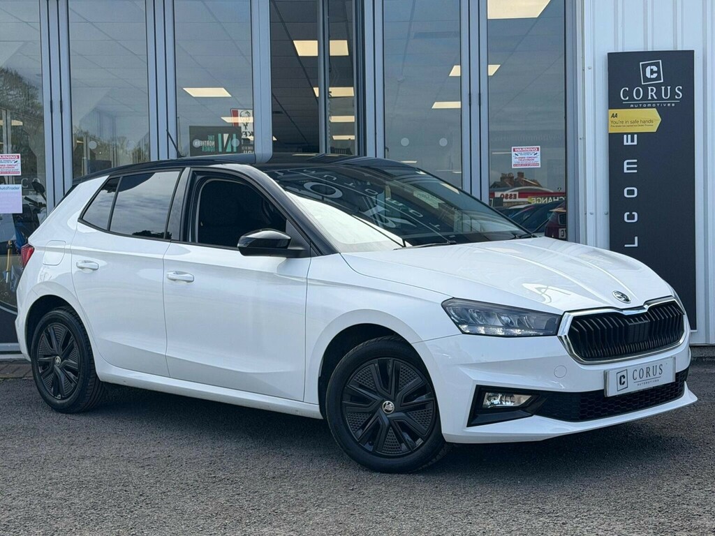 Skoda Fabia Hatchback 1.0 Mpi Colour Edition Euro 6 Ss YD23LSE White #4