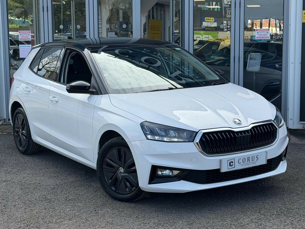 Skoda Fabia Hatchback 1.0 Mpi Colour Edition Euro 6 Ss YD23LSE White #3