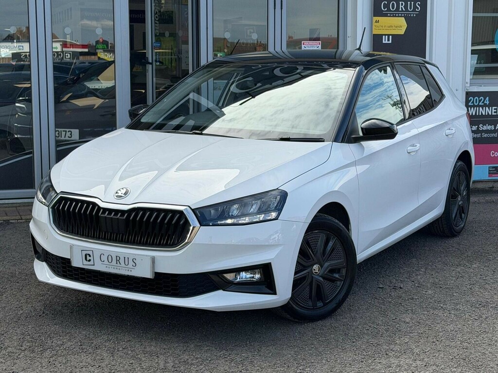 Skoda Fabia Hatchback 1.0 Mpi Colour Edition Euro 6 Ss YD23LSE White #2