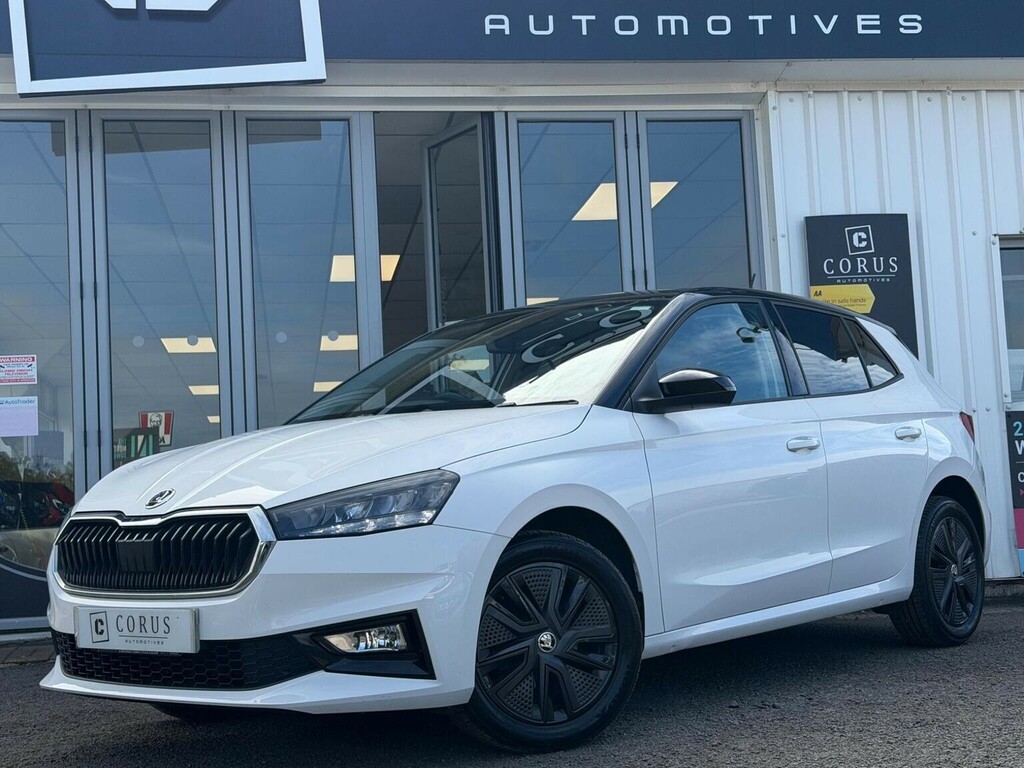 Skoda Fabia Hatchback 1.0 Mpi Colour Edition Euro 6 Ss YD23LSE White