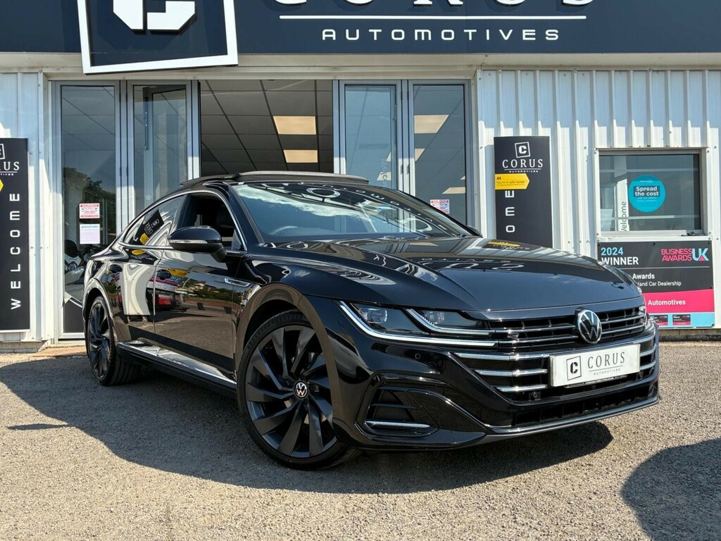 Volkswagen Arteon Hatchback 1.5 Tsi R-line Fastback Euro 6 Ss Black #4