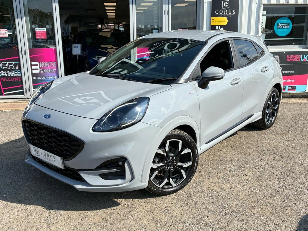 Ford Puma 1.0T Ecoboost Mhev St-line X Euro 6 Ss FP71UWH Grey #2