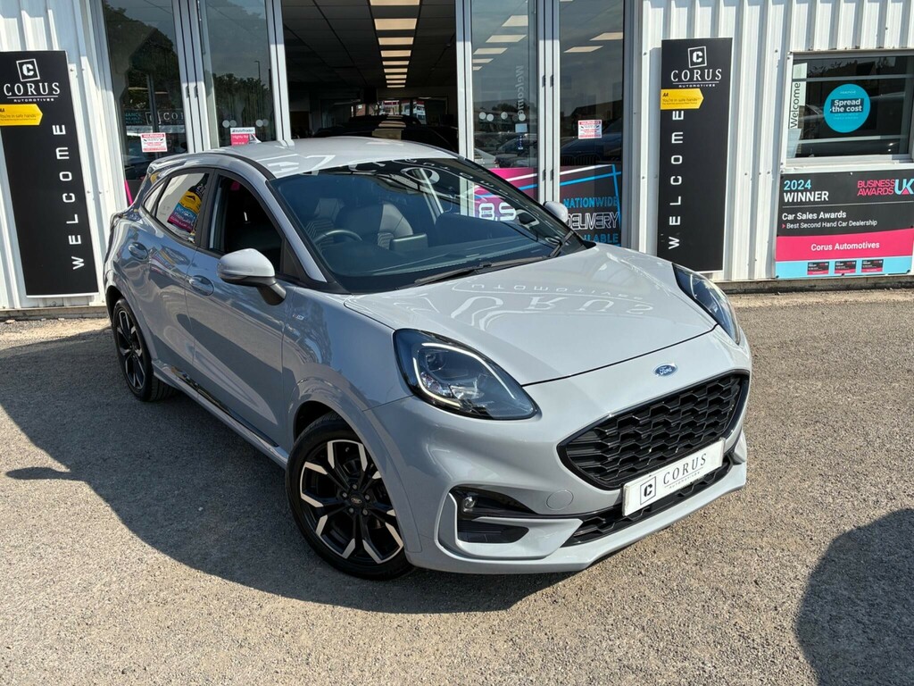 Ford Puma 1.0T Ecoboost Mhev St-line X Euro 6 Ss FP71UWH Grey #5
