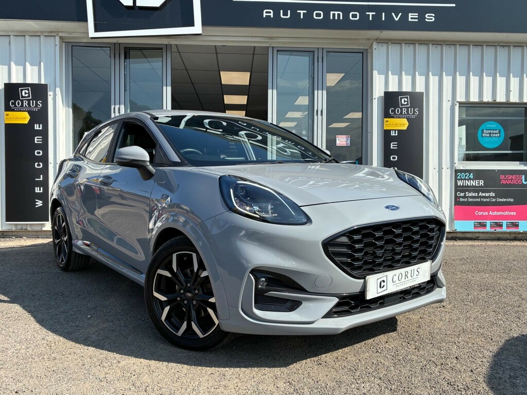 Ford Puma 1.0T Ecoboost Mhev St-line X Euro 6 Ss FP71UWH Grey #4