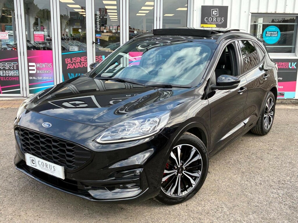 Ford Kuga Suv 2.0 Ecoblue Mhev St-line X Euro 6 Ss 2 PL70NWT Black #2