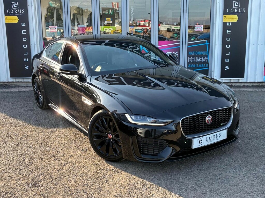 Jaguar XE Saloon 2.0 D180 R-dynamic S Euro 6 Ss AE69MSX Black #5