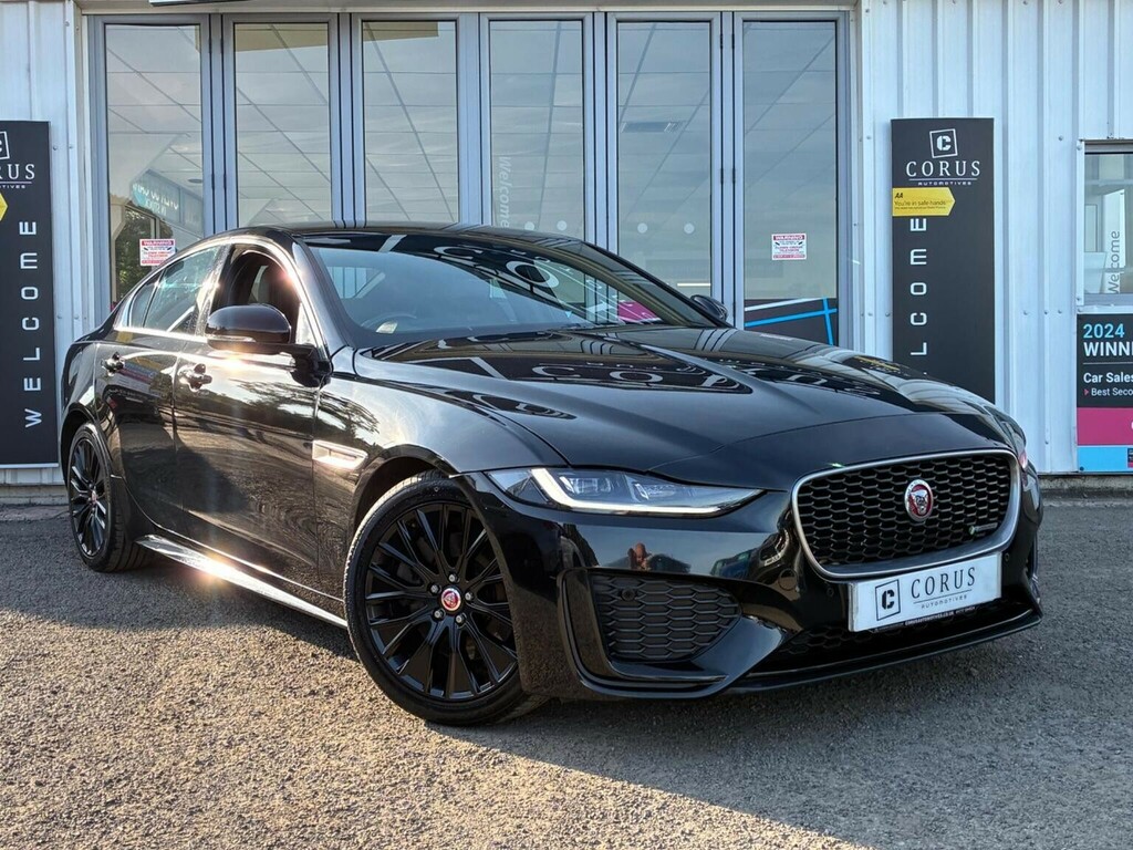 Jaguar XE Saloon 2.0 D180 R-dynamic S Euro 6 Ss AE69MSX Black #4