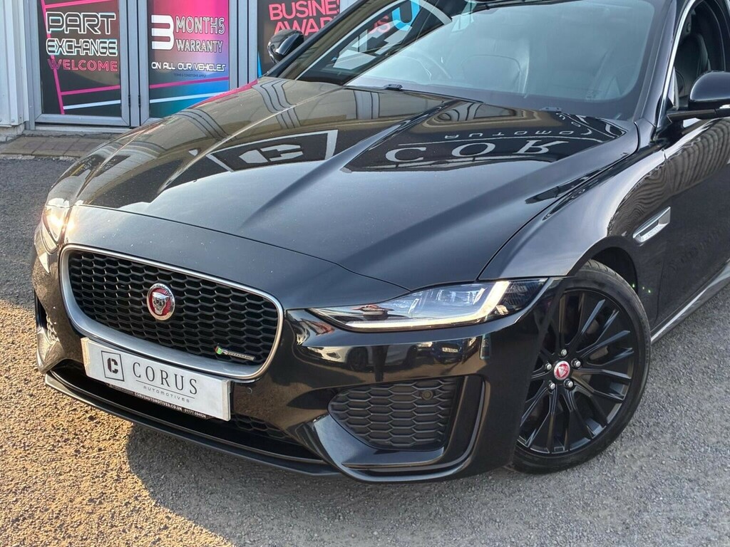 Jaguar XE Saloon 2.0 D180 R-dynamic S Euro 6 Ss AE69MSX Black #3